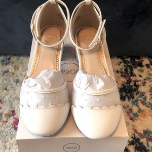 NWT white communion shoes